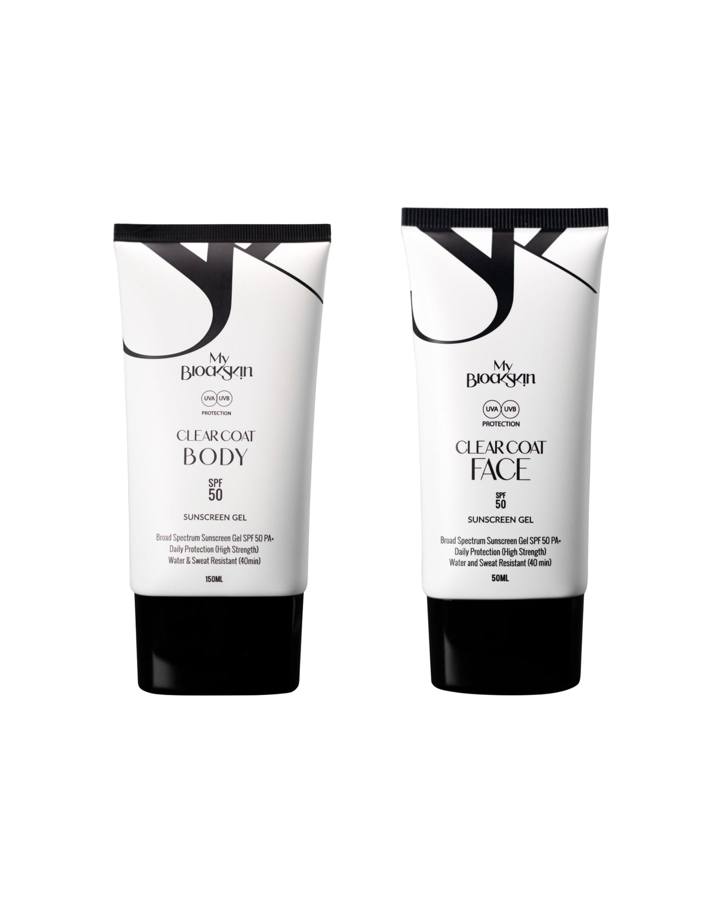 Face + Body Routine - Head-to-Toe Clear SPF Set